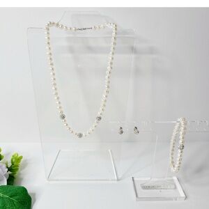 Elegant IPS Pearl Jewelry Set
